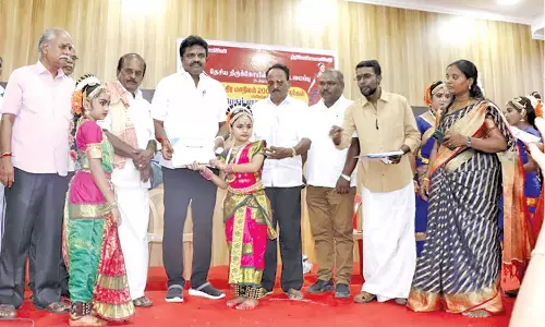 தஞ்சையில், 150 கலைஞர்கள் நடனமாடிய பரதநாட்டிய விழா நிறைவு