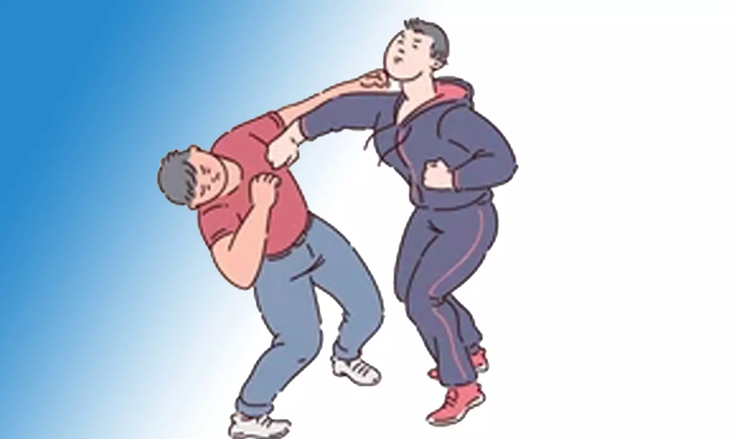 மின் கம்பத்தில் கட்டி வைத்து வாலிபர் மீது தாக்குதல்