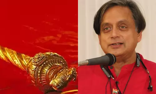 புதிய பாராளுமன்றத்தில் செங்கோல் நிறுவப்பட்டதற்கு சசிதரூர் ஆதரவு