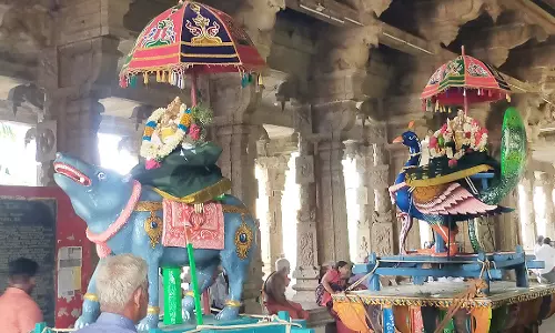 ஆதி ரத்தினேசுவரர் கோவில் சுவாமிகள் வீதி உலா