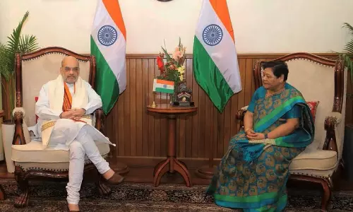 தொடர் வன்முறை - மணிப்பூர் ஆளுநரை சந்தித்தார் உள்துறை மந்திரி அமித் ஷா!