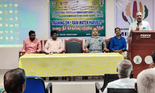 மழைநீர் சேகரிப்பு குறித்து பயிற்சி முகாம்