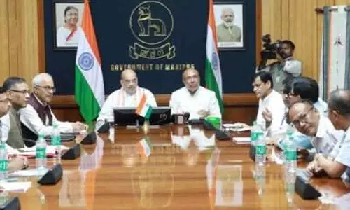 கலவரம்-துப்பாக்கி சூட்டால் பதற்றம்: மணிப்பூரில் அமித் ஷா ஆலோசனை