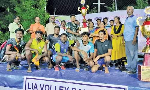 விளாத்திகுளம் அருகே மாநில கைப்பந்து போட்டி: ஆண்கள் பிரிவில் கன்னியாகுமரி அணி சாம்பியன்