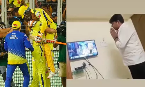 சிஎஸ்கே ரசிகரின் வேண்டுதலை நிறைவேற்றிய சமயபுரத்து மகமாயி.. வைரலாகும் வீடியோ