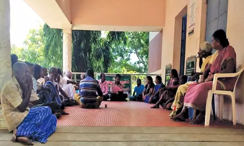 சிவலார்குளம் ஊராட்சியில் துணை தலைவர் தலைமையில் கிராமசபை கூட்டம்