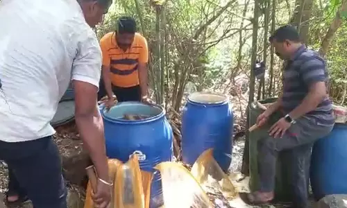 3700 லிட்டர் சாராய ஊறல் கைப்பற்றினர்