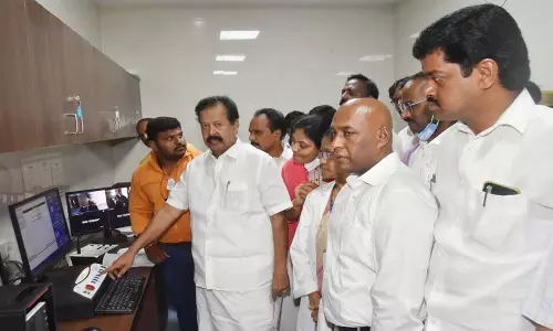 விழுப்புரம்  அரசு மருத்துவ கல்லுாரி மருத்துவமனையில் புற்று நோய் கதிரியக்க சிகிச்சை கருவி: அமைச்சர் பொன்முடி தொடங்கி வைத்தார்