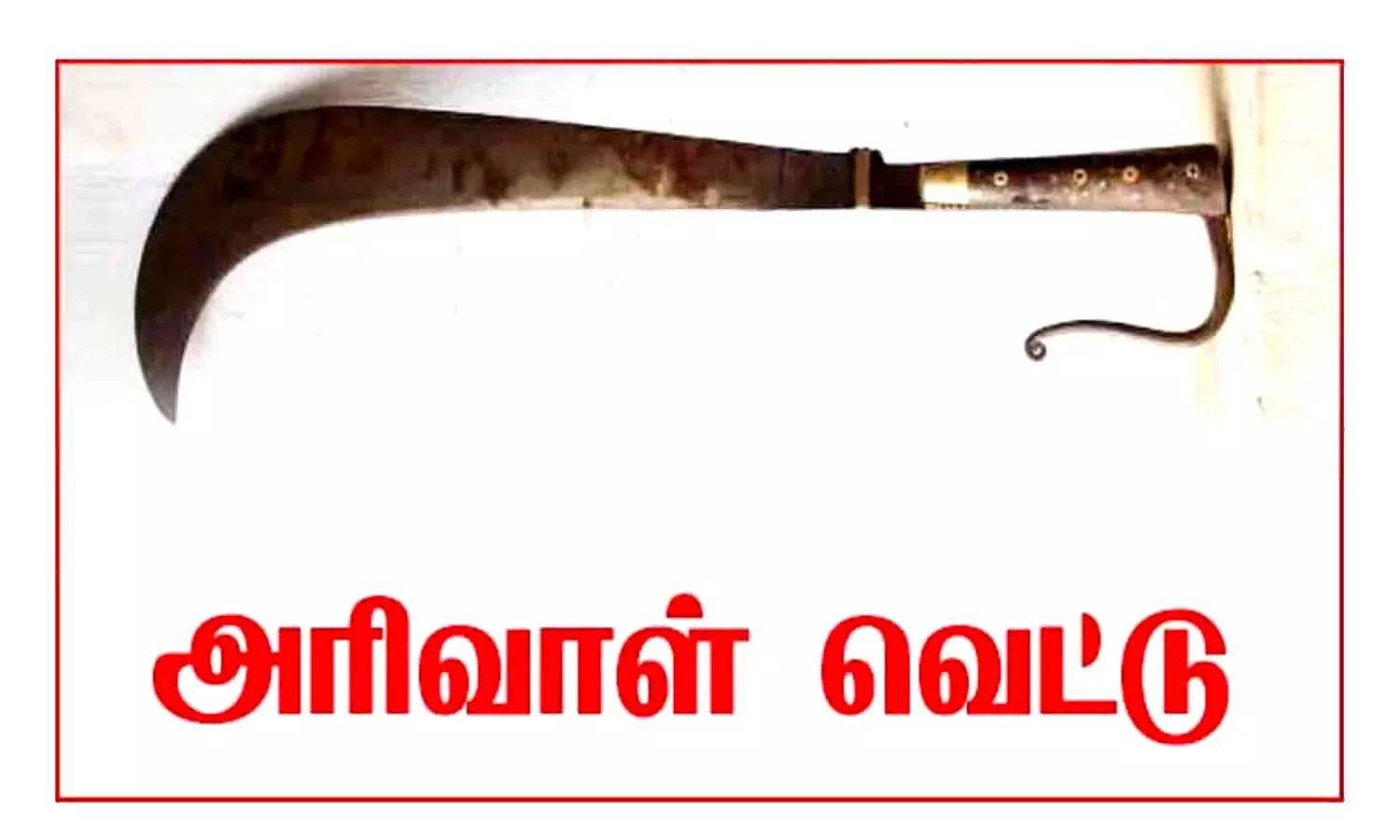 திருக்குறுங்குடி அருகே விவசாயிக்கு அரிவாள் வெட்டு