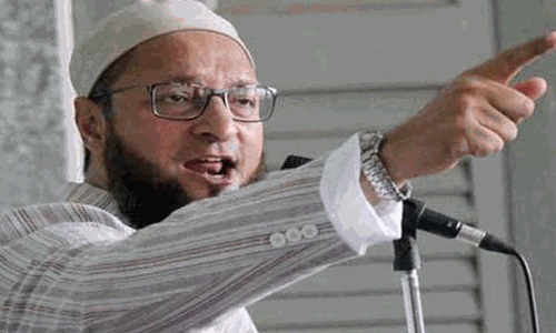 உங்களுக்கு தைரியம் இருந்தால் சீனா மீது சர்ஜிக்கல் தாக்குதல் நடத்தலாமே? - அமித்ஷாவுக்கு ஒவைசி கேள்வி