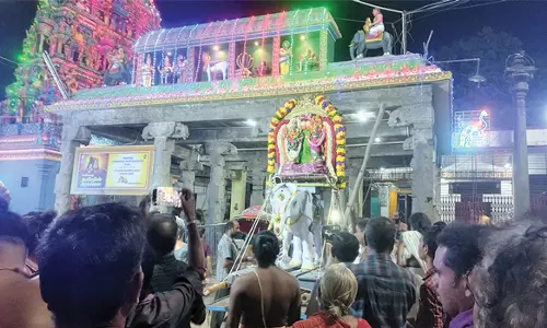 வைகாசி விசாக திருவிழா கோலாகலம் சேலத்தில் சுகவனேஸ்வரர், அழகிரிநாதர்  கோவில் தேரோட்ட ஏற்பாடுகள் தீவிரம்