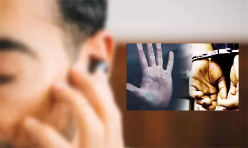 காதில் புளூடூத் வைத்து தேர்வு எழுதிய வாலிபர் கைது