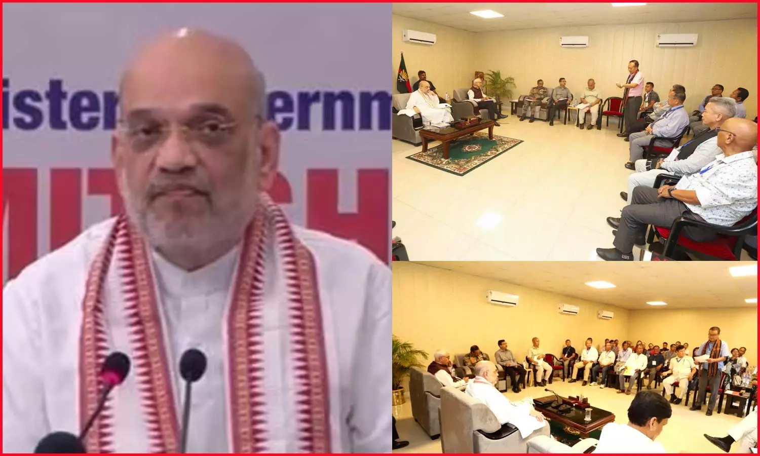 மணிப்பூர் கலவரம்: வன்முறையில் ஈடுபட்டால் கடும் நடவடிக்கை- அமித் ஷா எச்சரிக்கை மணிப்பூர் கலவரம்: வன்முறையில் ஈடுபட்டால் கடும் நடவடிக்கை- அமித் ஷா எச்சரிக்கை