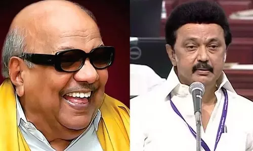 கருணாநிதியின் நூற்றாண்டு விழா: நாளை இலச்சினையை மு.க.ஸ்டாலின் வெளியிடுகிறார்