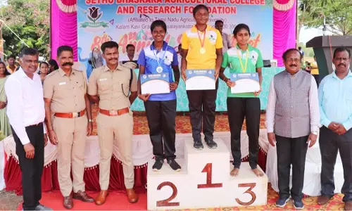 சேது பாஸ்கரா வேளாண்மை கல்லூரி விளையாட்டு விழா