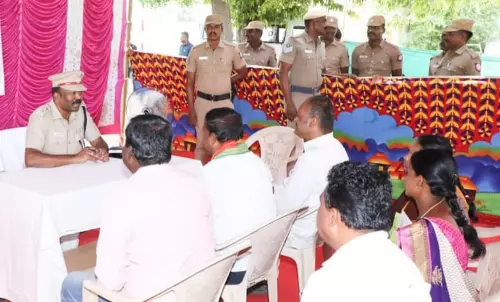 தருமபுரி எஸ்.பி அலுவலகத்தில்  பொதுமக்களுக்கு இலவச கண் பரிசோதனை