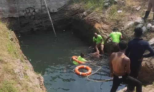 கிணற்றில் மூழ்கி சிறுவன் மரணம்- உறவினர் வீட்டு கிரகப்பிரவேசத்துக்கு வந்தபோது பரிதாபம்