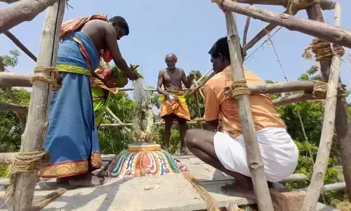 அறந்தாங்கி அருகே அழிஞ்சி அய்யனார் கோவில் கும்பாபிஷேகம்