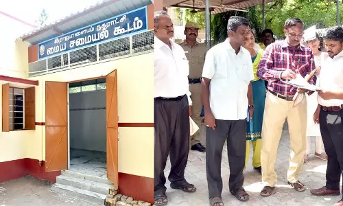 வளர்ச்சி திட்ட பணிகளை ஆய்வு செய்த கலெக்டர்