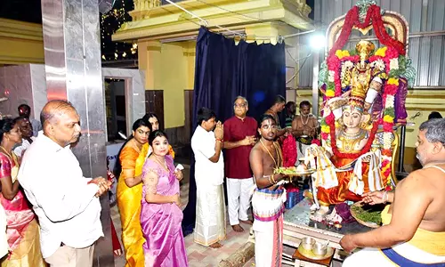 புன்னைநகர் சீனிவாச பெருமாள் கோவில் கும்பாபிஷேக விழா