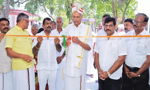 தெற்கு கள்ளிகுளம் காமராஜ் நடுநிலைப்பள்ளி புதிய கட்டிடம் திறப்பு