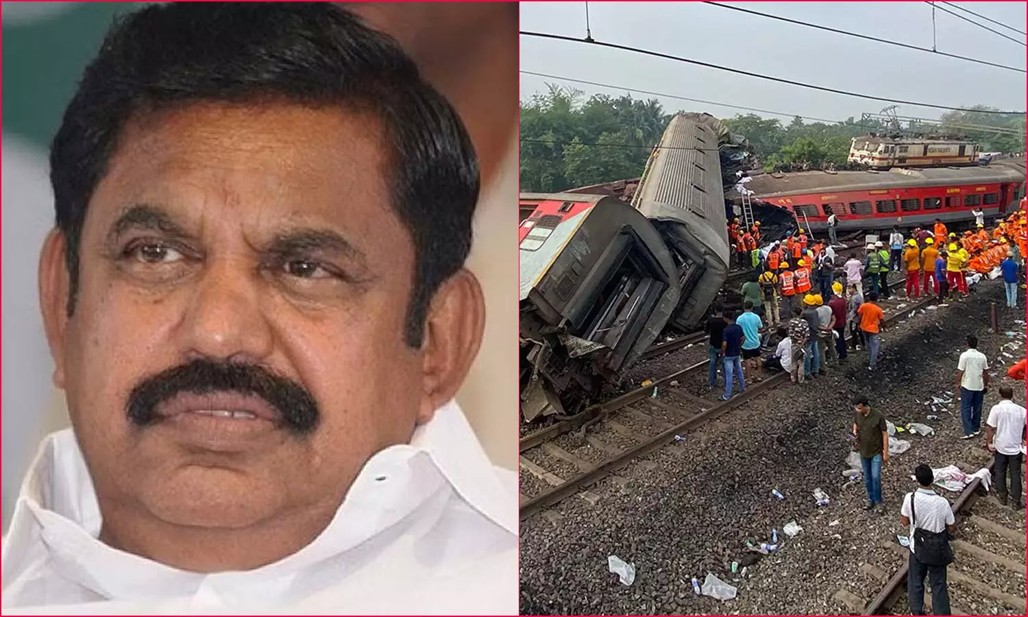 ஒடிஷாவின் பாலசோர் மாவட்டம் அருகே சென்னை கோரமண்டல்... ... ஒடிசா ரெயில் விபத்து லைவ் அப்டேட்ஸ் ஒடிஷாவின் பாலசோர் மாவட்டம் அருகே சென்னை கோரமண்டல்... ... ஒடிசா ரெயில் விபத்து லைவ் அப்டேட்ஸ்