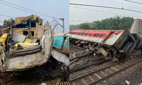 சிதைந்த உடல்கள்... ரத்த கறையில் தண்டவாளங்கள்... பதற வைக்கும் விபத்துக்களம்