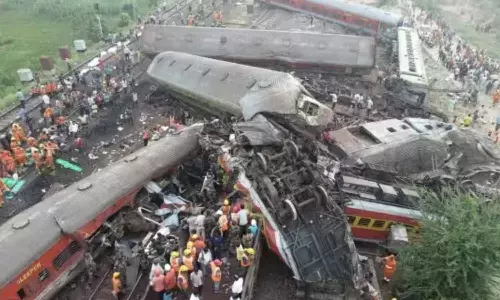 ரெயில் விபத்து மீட்பு பணிக்கு அரக்கோணம் பேரிடர் மீட்பு படை வீரர்கள் 500 பேர் தயார்