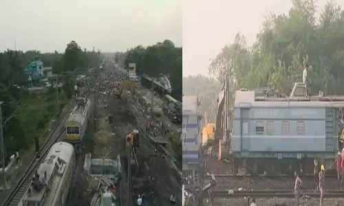 ஒடிசா ரெயில் விபத்து: தொடர்ந்து நீடிக்கும் சீரமைப்பு பணிகள்