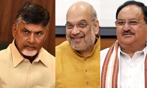அமித் ஷா உடன் சந்திரபாபு நாயுடு சந்திப்பு: பா.ஜனதாவுடன் கூட்டணியா?