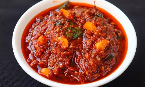 தக்காளி பூண்டு தொக்கு செய்யலாம் வாங்க...