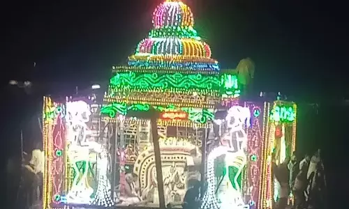 அரங்குளநாதர் கோவிலில் வைகாசி விசாக தெப்ப உற்சவம்