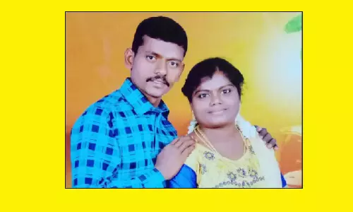 போலீஸ் பிடியில் இருந்து தப்பிய கணவரை பிடிக்க தனிப்படை தீவிரம்