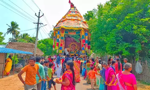 திருமருகல் சவுரிராஜபெருமாள் கோவில் தேரோட்டம்