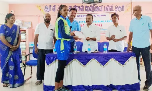 வாலிபால் கோடை கால பயிற்சி நிறைவு விழா