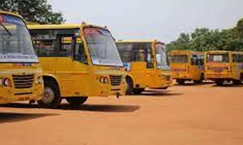 185 பள்ளி வாகனங்களை இயக்க அனுமதி மறுப்பு- அதிகாரிகள் அதிரடி நடவடிக்கை