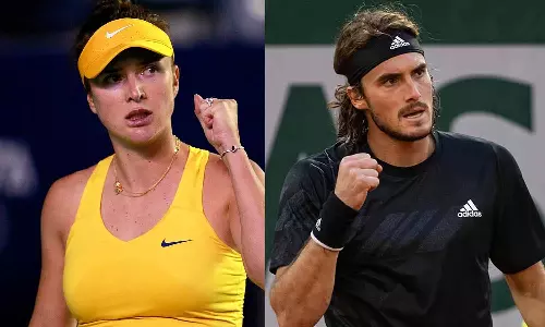 பிரெஞ்சு ஓபன் டென்னிஸ்: சிட்சிபாஸ்- சுவிட்டோலினா கால் இறுதிக்கு முன்னேற்றம்