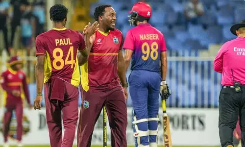 முதல் ஒருநாள் போட்டி: வெஸ்ட்இண்டீஸ் வெற்றி- ஐக்கிய அரபு எமிரேட்ஸ் அணியை வீழ்த்தியது