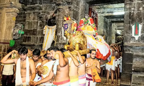 ஸ்ரீரங்கம் கோவிலில் வசந்த உற்சவம் நிறைவு-தங்கக்குதிரை வாகனத்தில் எழுந்தருளிய நம்பெருமாள் சந்திரபுஷ்கரணியில் தீர்த்தவாரி கண்டருளினார்