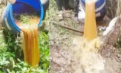 2 ஆயிரம் லிட்டர் சாராய ஊறல் அழிப்பு