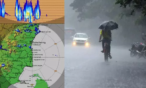 காலையில் கொளுத்திய வெயில்.. பிற்பகல் குளிர்வித்த கனமழை: ஜில்லென மாறிய சென்னை
