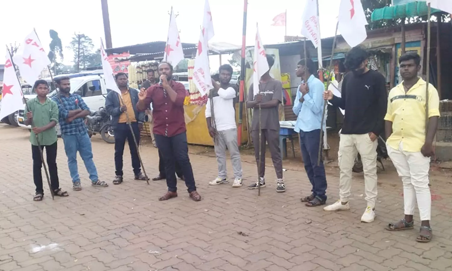 கோத்தகிரியில் மாணவர் அமைப்பு ஆர்ப்பாட்டம்