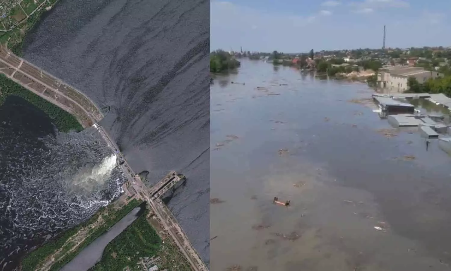குண்டு வீசி அணை தகர்ப்பு.. ஆற்றில் கலந்த 150 டன் என்ஜின் ஆயில்: உக்ரைன் எச்சரிக்கை குண்டு வீசி அணை தகர்ப்பு.. ஆற்றில் கலந்த 150 டன் என்ஜின் ஆயில்: உக்ரைன் எச்சரிக்கை