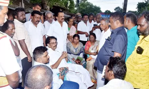 சேதமான வீடுகள்-மின்கம்பங்களை சீரமைக்க நடவடிக்கை எடுக்கப்படும்