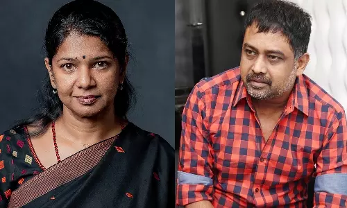 கனிமொழியை சந்தித்த இயக்குனர் லிங்குசாமி.. இணையத்தில் வைரலாகும் புகைப்படம்