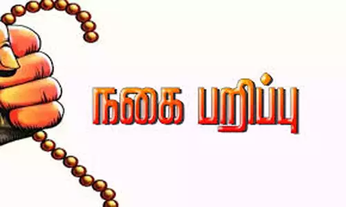 மார்த்தாண்டம் அருகே தனியார் நிறுவன பெண் அதிகாரியிடம் நகை பறிப்பு