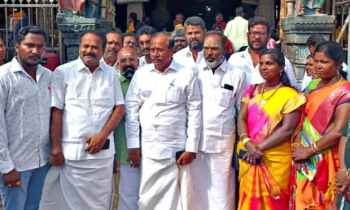 கோவில் நிலங்களை விற்பனை செய்தால் போராட்டம் நடத்துவோம்- எச்.ராஜா