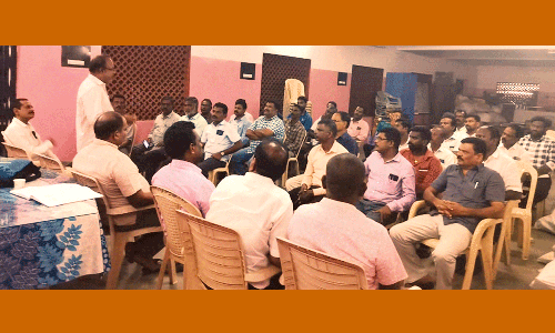 ஊரக வளர்ச்சித்துறை அலுவலர்கள் சங்க செயற்குழு கூட்டம்
