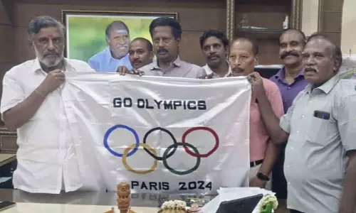 புதுவை ஒலிம்பிக் கொடி அறிமுகம்