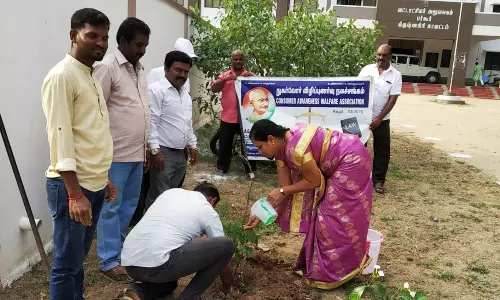 மரக்கன்றுகள் நடும் நிகழ்ச்சி